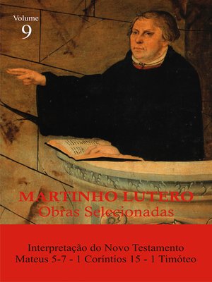 cover image of Martinho Lutero--Obras Selecionadas Volume 9